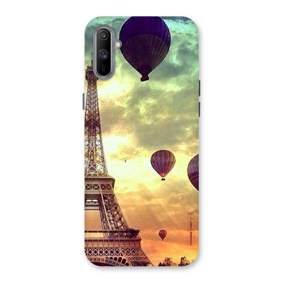 Artsy Hot Balloon And Tower Back Case for Realme C3