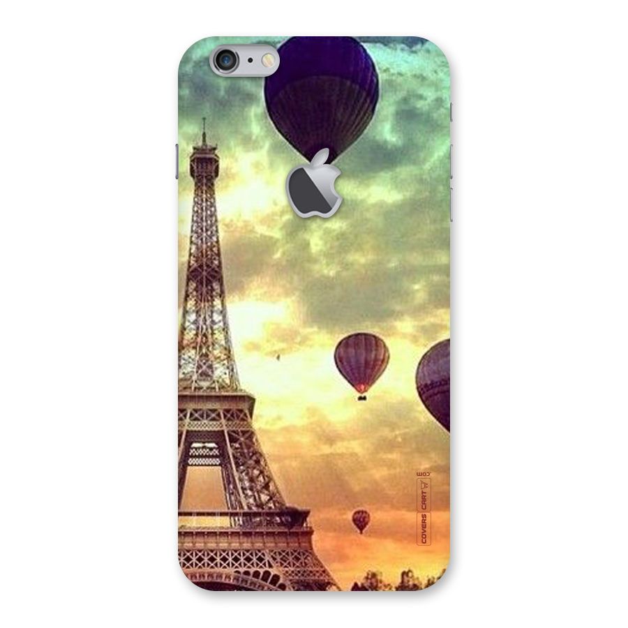 Artsy Hot Balloon And Tower Back Case for iPhone 6 Plus 6S Plus Logo Cut