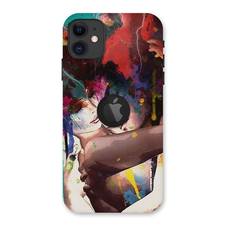 Artsy Romance Back Case for iPhone 11 Logo Cut