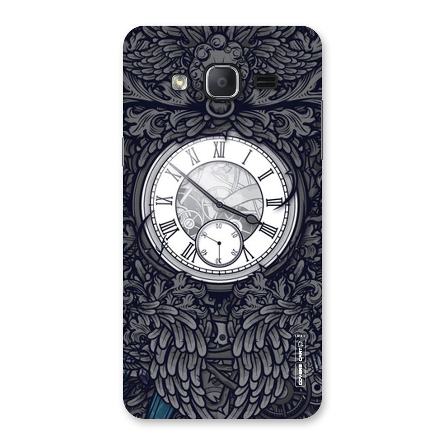 Artsy Wall Clock Back Case for Galaxy On7 2015