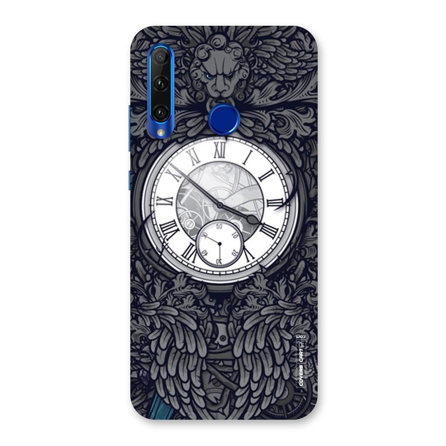 Artsy Wall Clock Back Case for Honor 20i