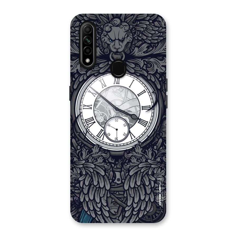 Artsy Wall Clock Back Case for Oppo A31
