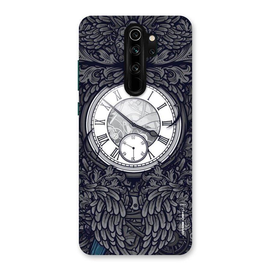 Artsy Wall Clock Back Case for Redmi Note 8 Pro