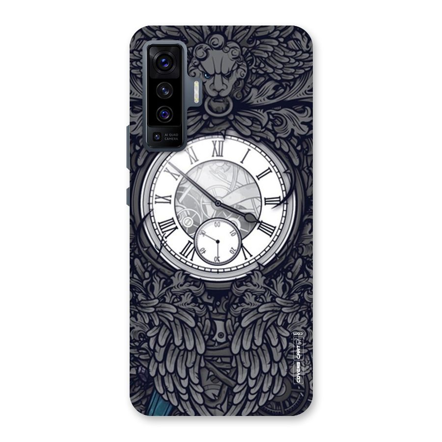 Artsy Wall Clock Back Case for Vivo X50