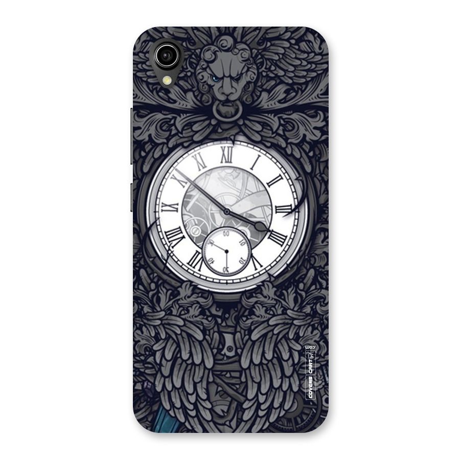 Artsy Wall Clock Back Case for Vivo Y90