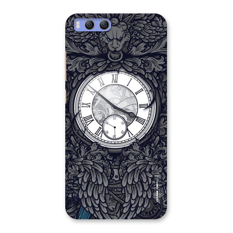 Artsy Wall Clock Back Case for Xiaomi Mi 6