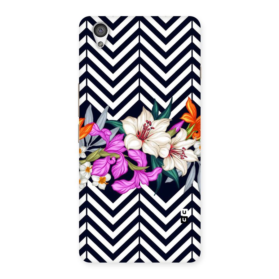 Artsy ZigZag Floral Back Case for OnePlus X