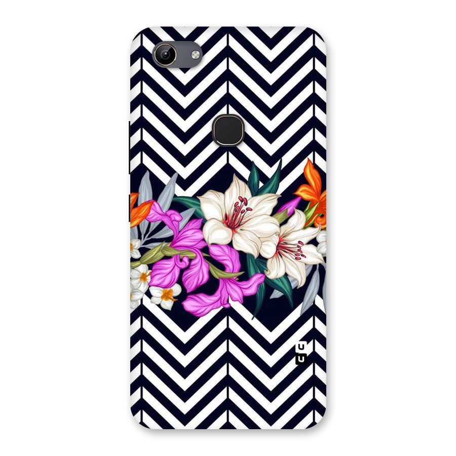 Artsy ZigZag Floral Back Case for Vivo Y81