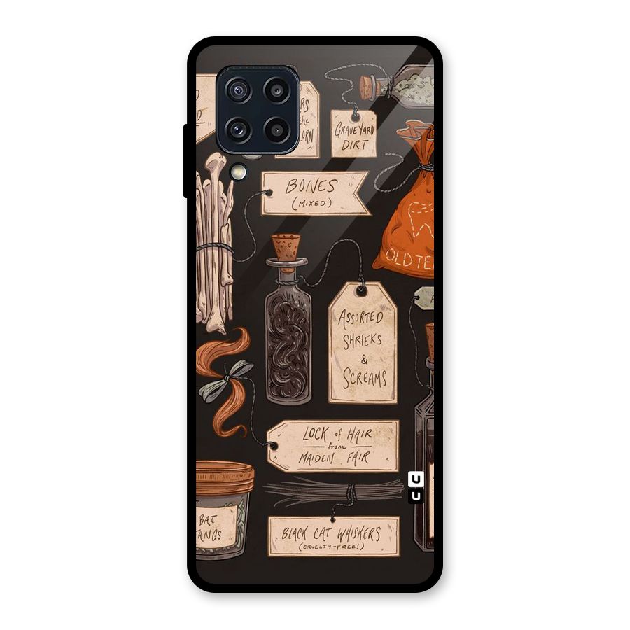 Asorted Shreks Glass Back Case for Galaxy M32