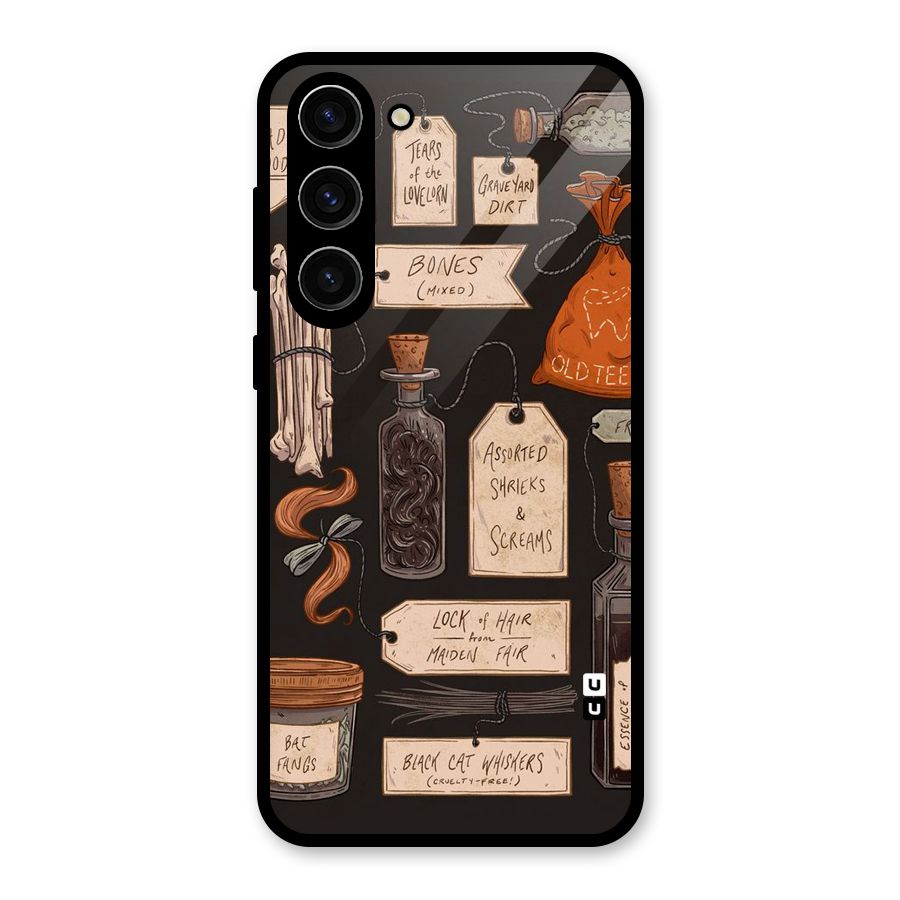 Asorted Shreks Glass Back Case for Galaxy S23 Plus