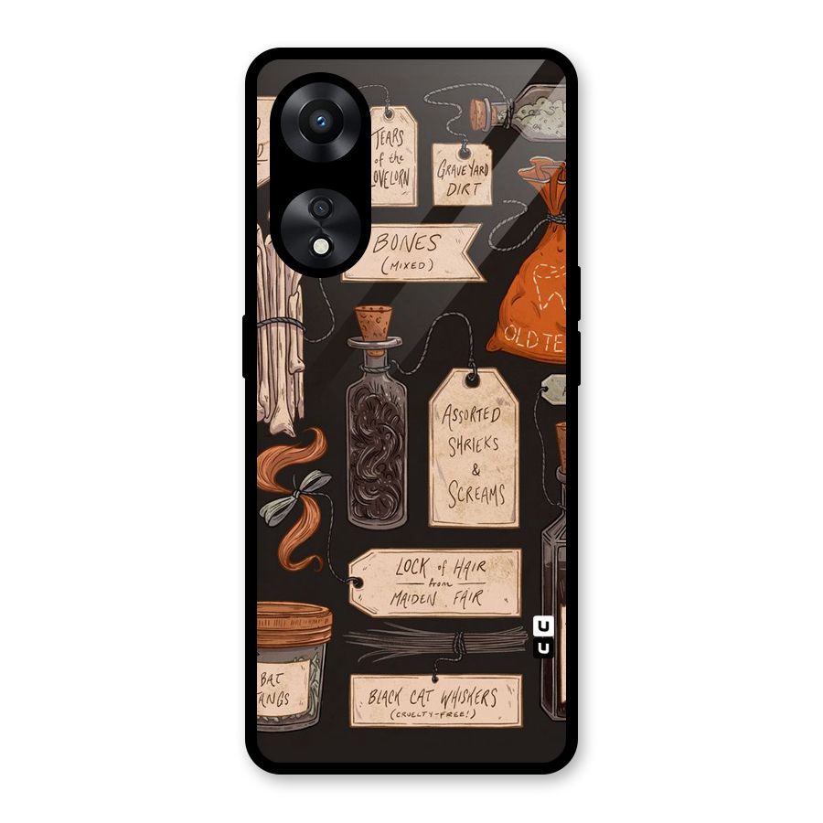 Asorted Shreks Glass Back Case for Oppo A78