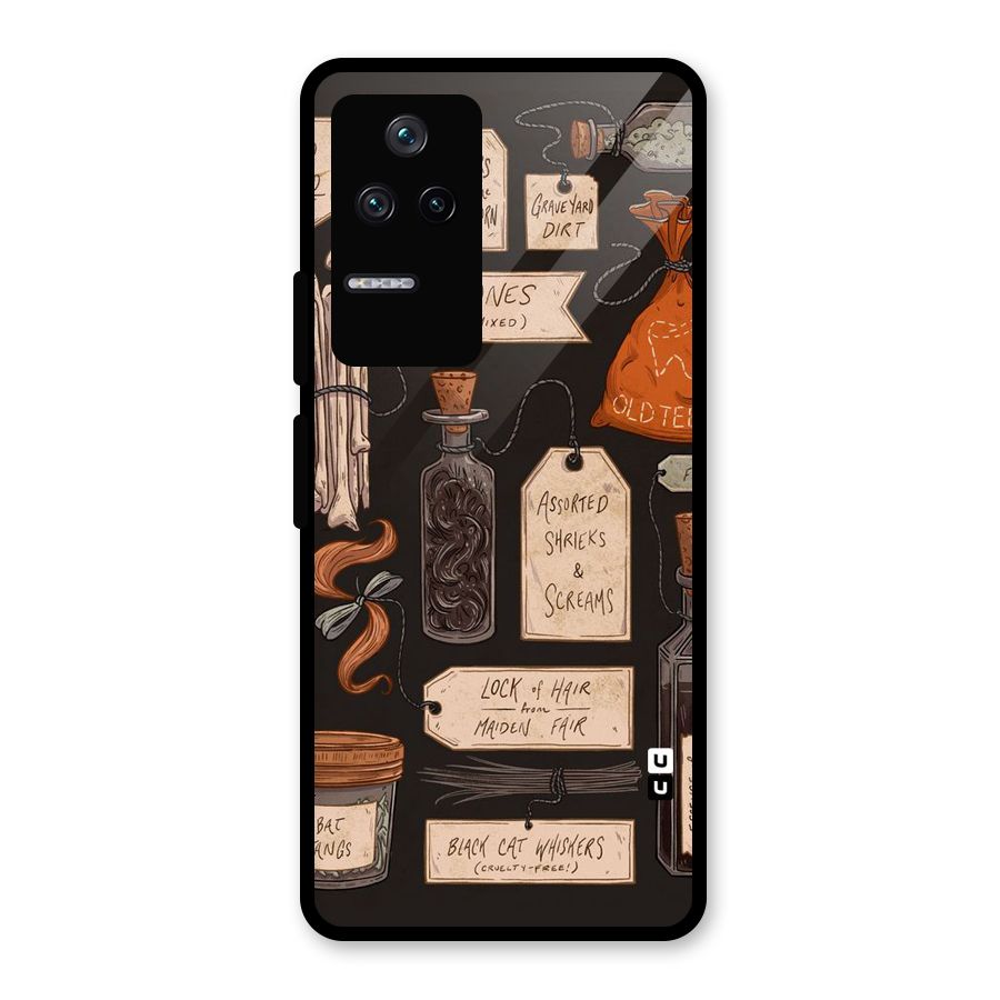 Asorted Shreks Glass Back Case for Poco F4 5G