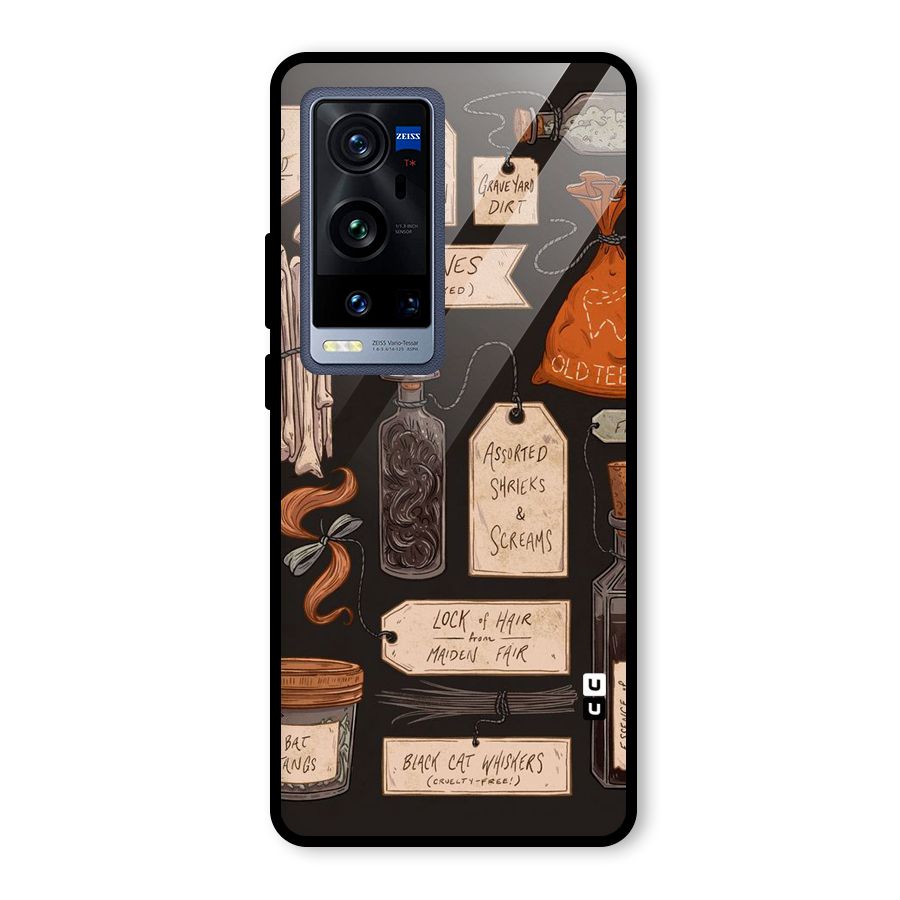 Asorted Shreks Glass Back Case for Vivo X60 Pro Plus