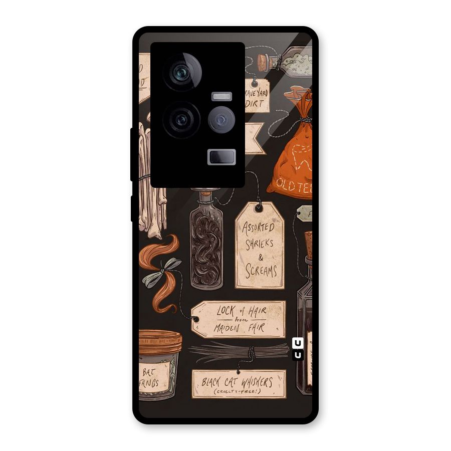 Asorted Shreks Glass Back Case for Vivo iQOO 11 5G
