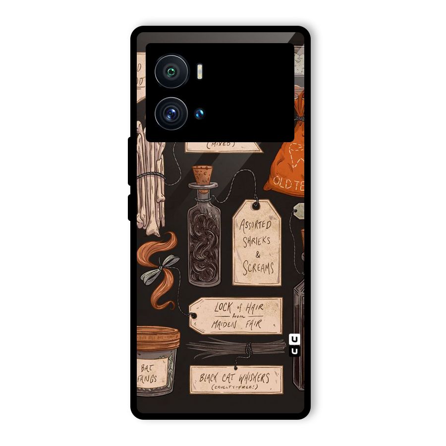 Asorted Shreks Glass Back Case for Vivo iQOO 9 Pro
