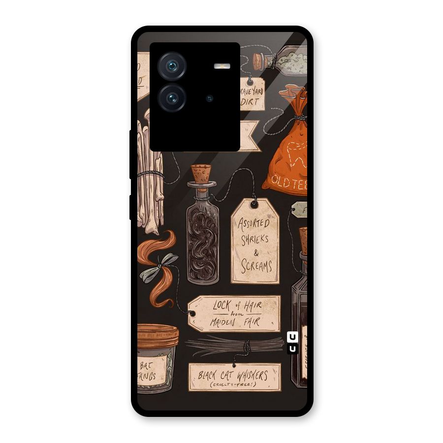 Asorted Shreks Glass Back Case for Vivo iQOO Neo 6 5G