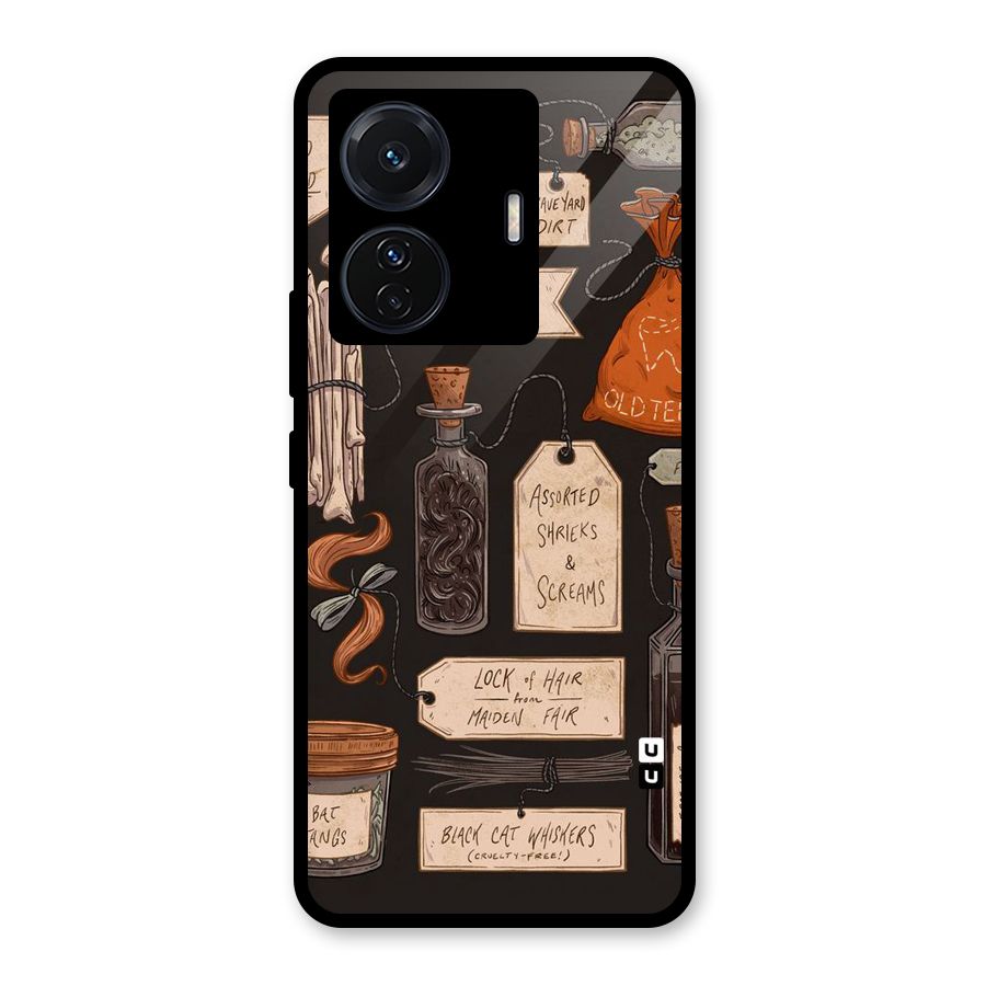 Asorted Shreks Glass Back Case for Vivo iQOO Z6 Pro