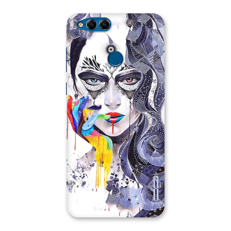 Astonishing Artwork Back Case for Honor 7X