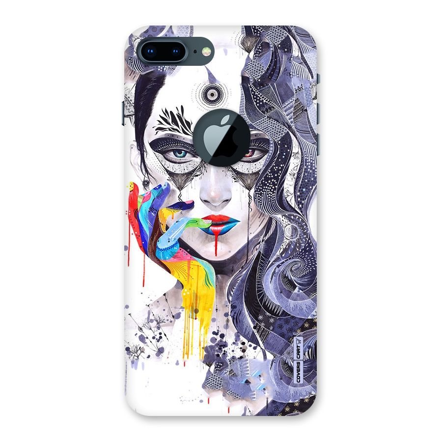 Astonishing Artwork Back Case for iPhone 7 Plus Logo Cut