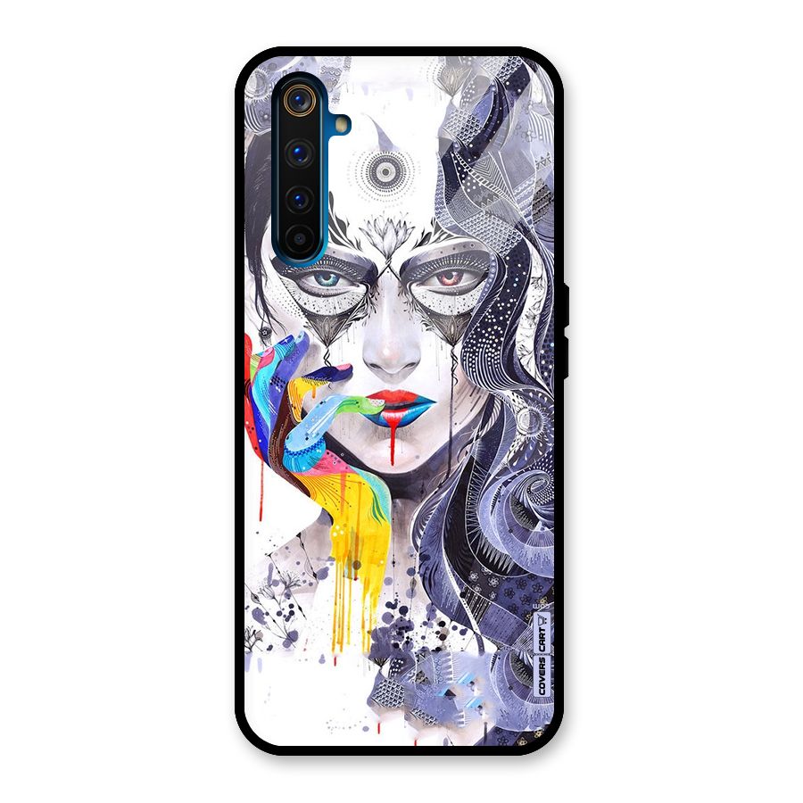 Astonishing Artwork Glass Back Case for Realme 6 Pro