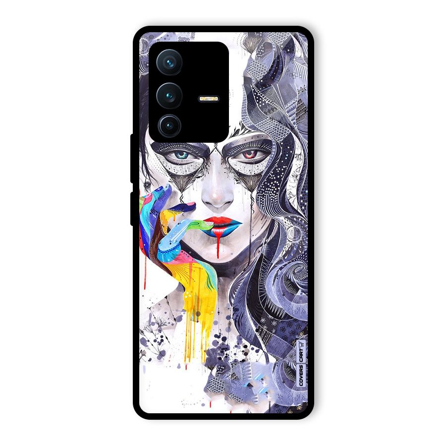 Astonishing Artwork Glass Back Case for Vivo V23 Pro