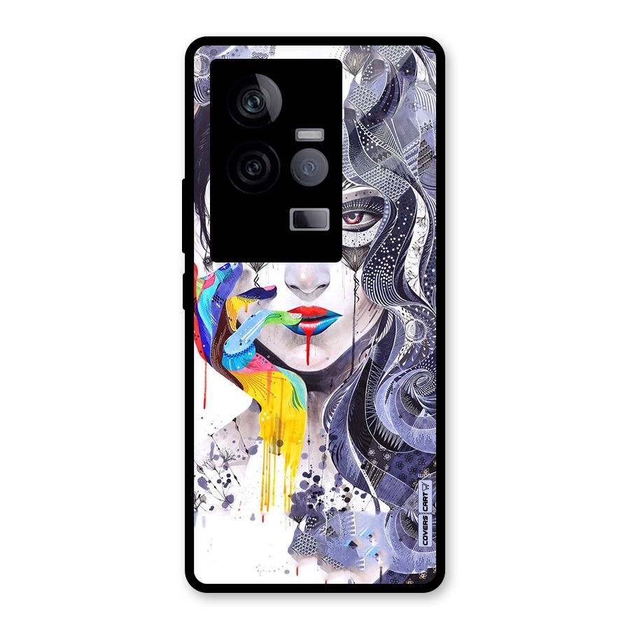Astonishing Artwork Glass Back Case for Vivo iQOO 11 5G