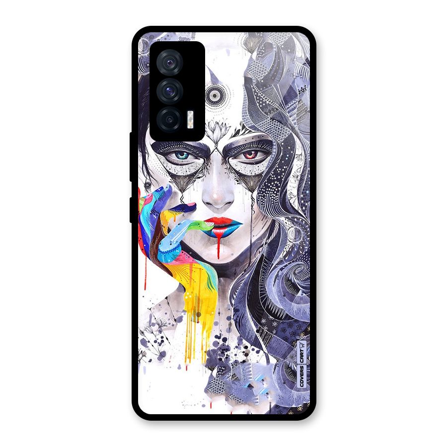 Astonishing Artwork Glass Back Case for Vivo iQOO 7 5G