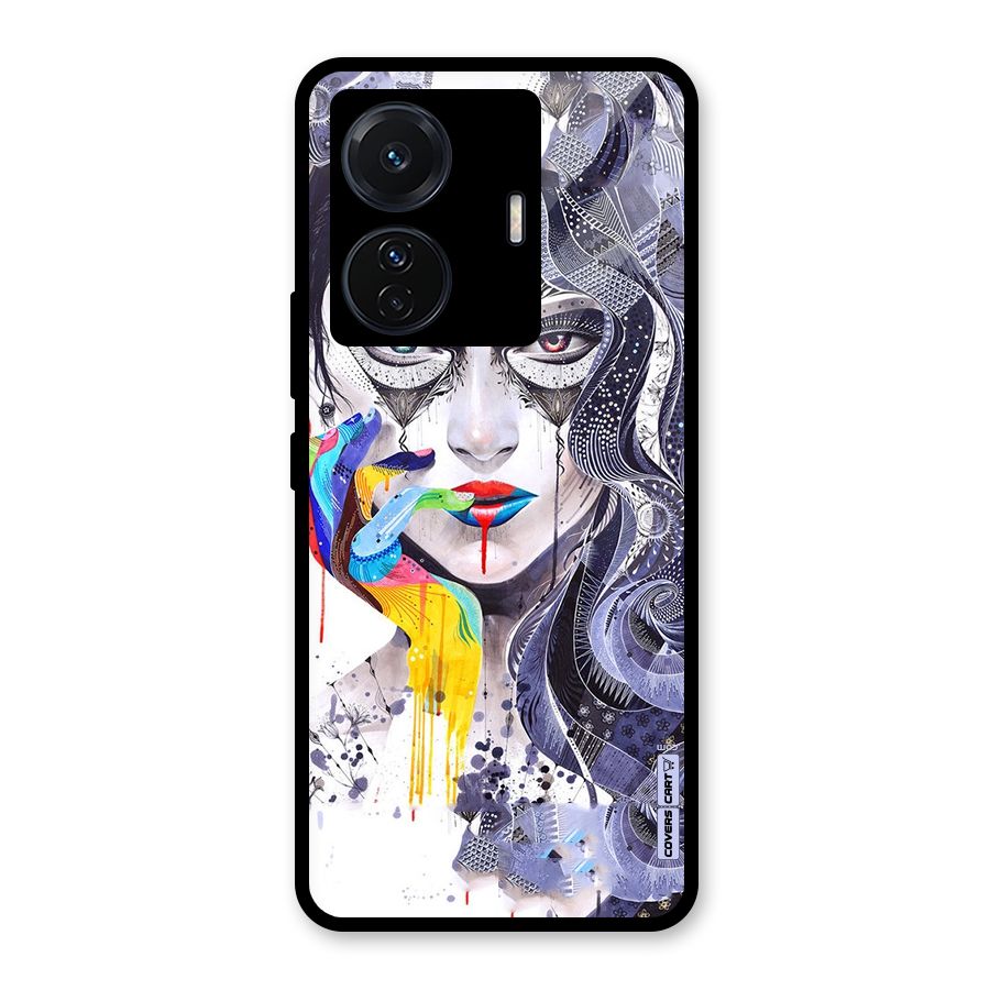 Astonishing Artwork Glass Back Case for Vivo iQOO Z6 Pro
