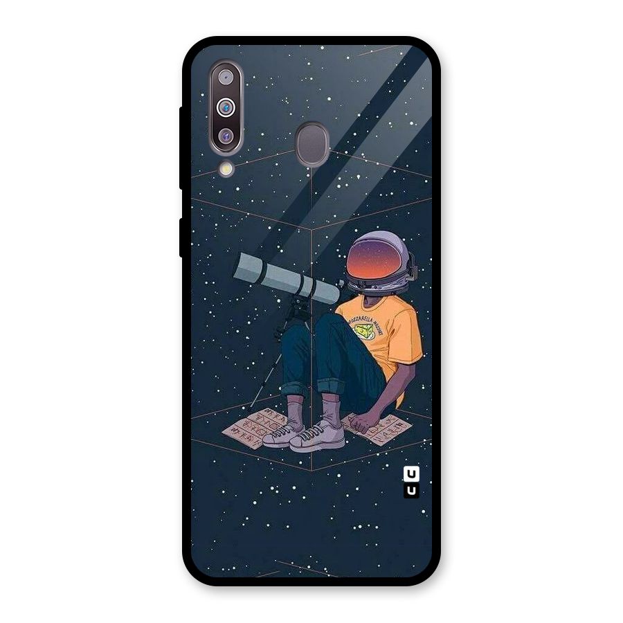 AstroNOT Glass Back Case for Galaxy M30