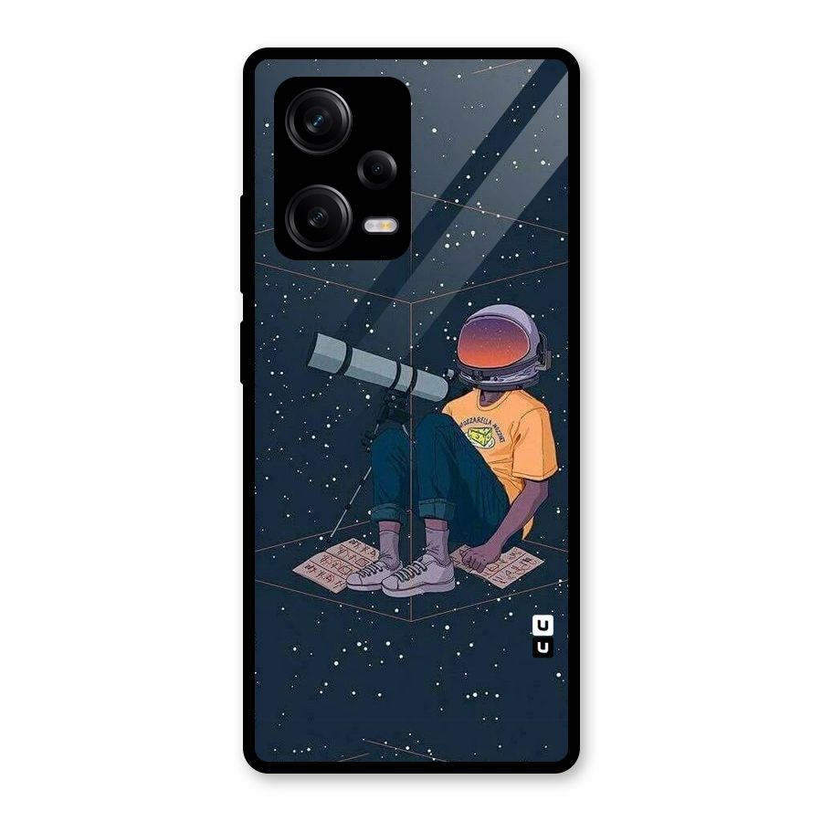 AstroNOT Glass Back Case for Redmi Note 12 Pro
