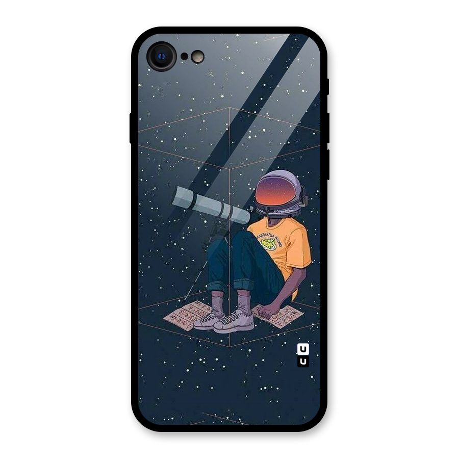 AstroNOT Glass Back Case for iPhone SE 2022