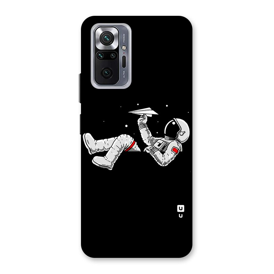 Astronaut Aeroplane Back Case for Redmi Note 10 Pro