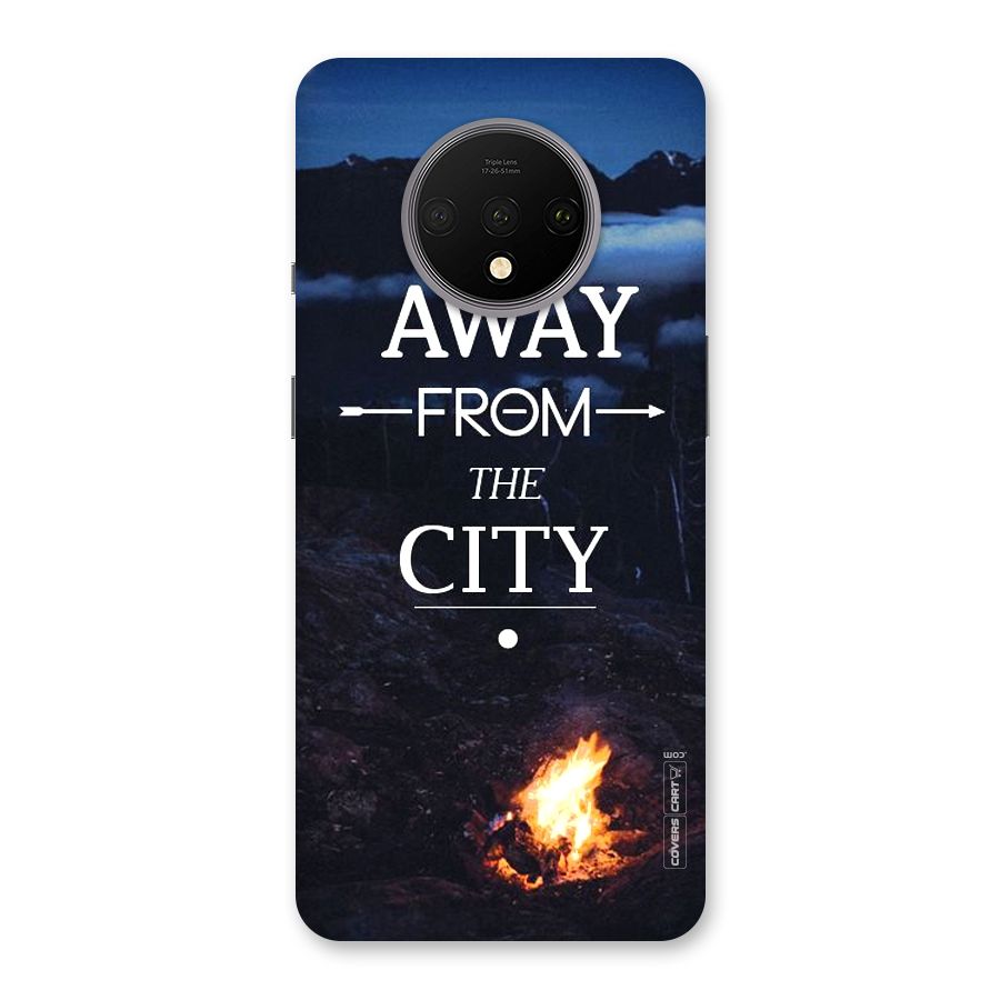 Away From City Back Case for OnePlus 7T