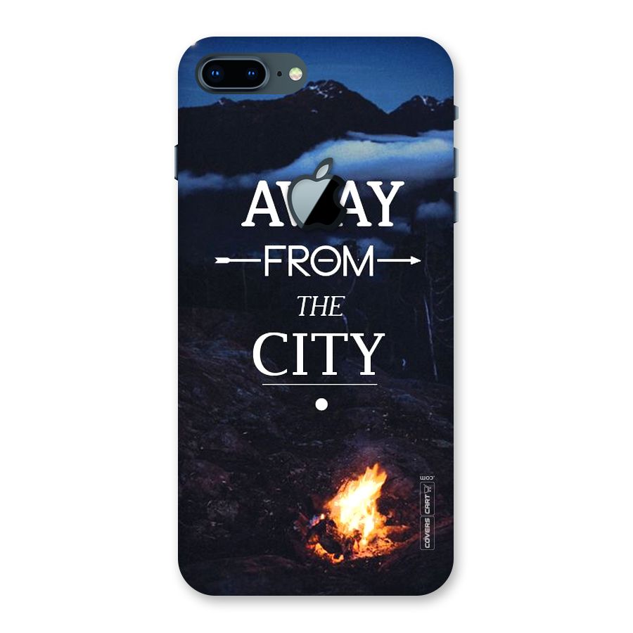 Away From City Back Case for iPhone 7 Plus Apple Cut