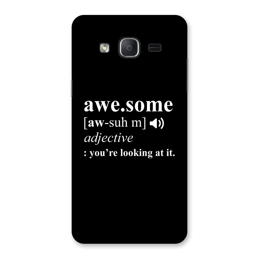 Awesome Looking at it Back Case for Galaxy On7 2015