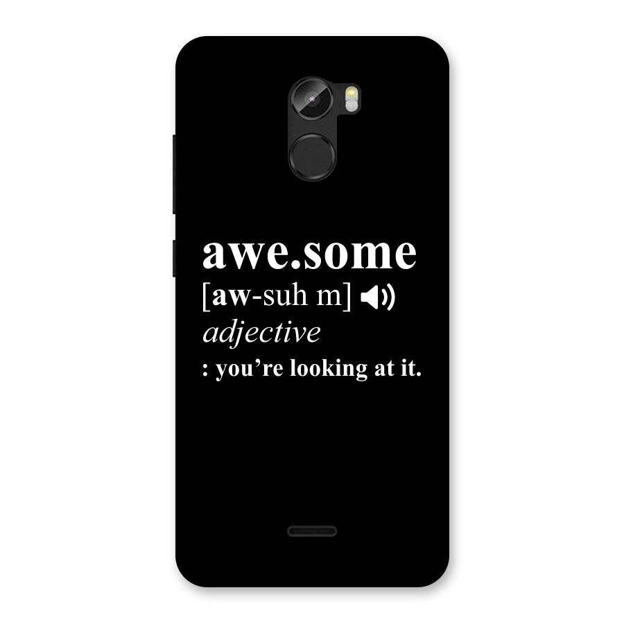 Awesome Looking at it Back Case for Gionee X1
