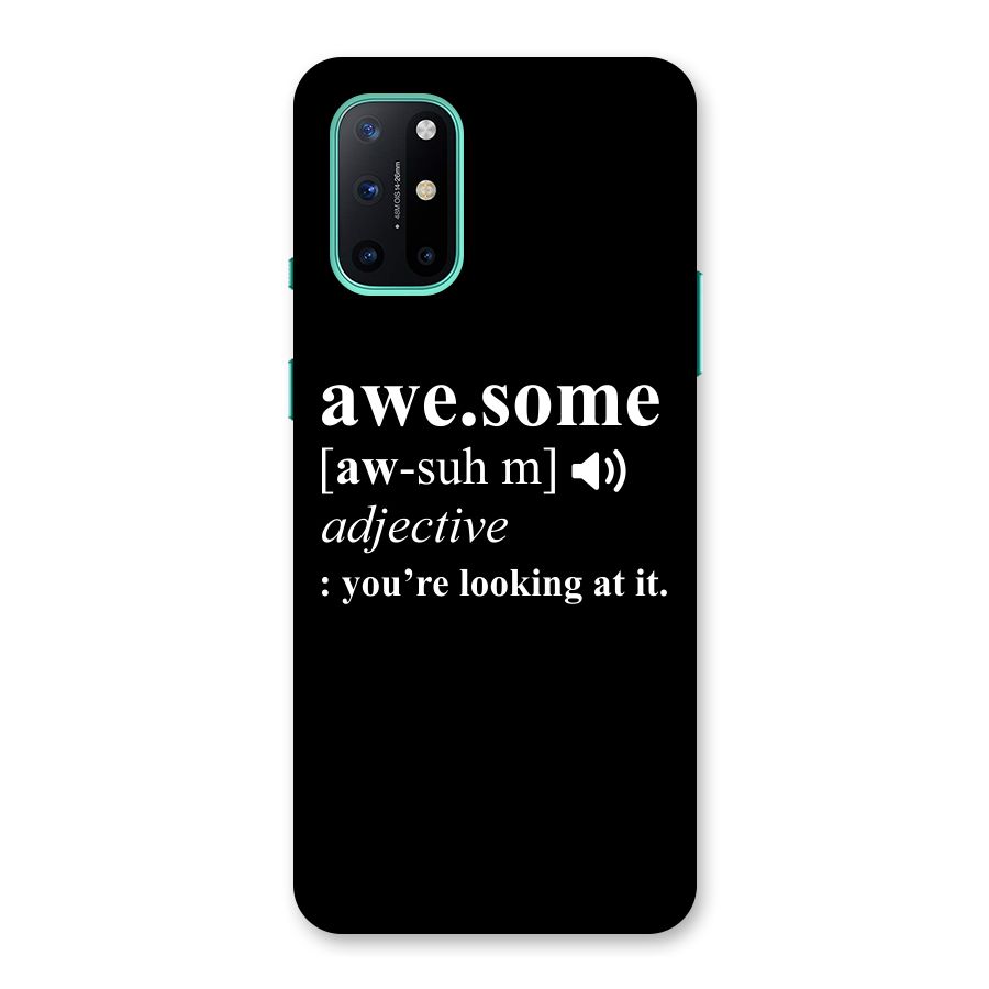 Awesome Looking at it Back Case for OnePlus 8T