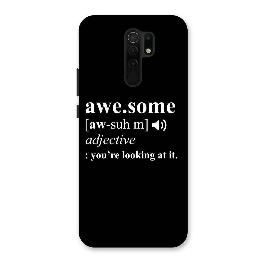 Awesome Looking at it Back Case for Poco M2