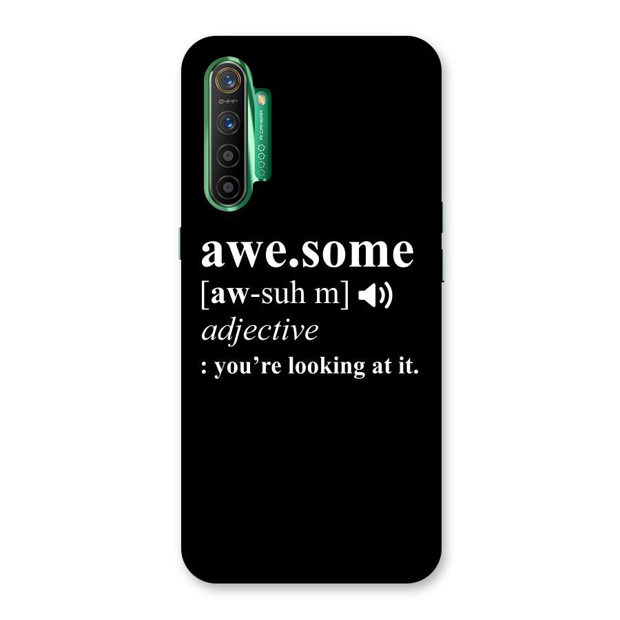 Awesome Looking at it Back Case for Realme X2