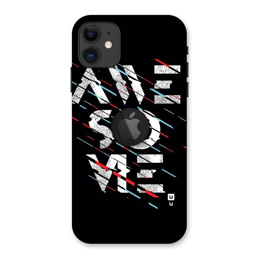 Awesome Me Back Case for iPhone 11 Logo Cut