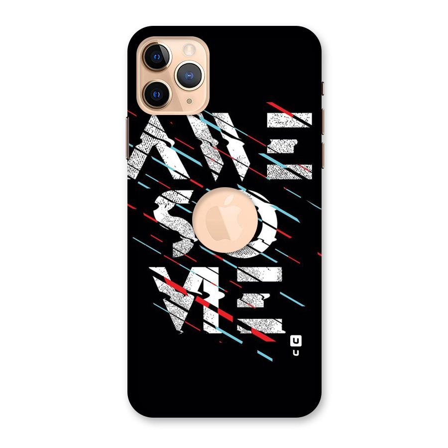 Awesome Me Back Case for iPhone 11 Pro Max Logo Cut