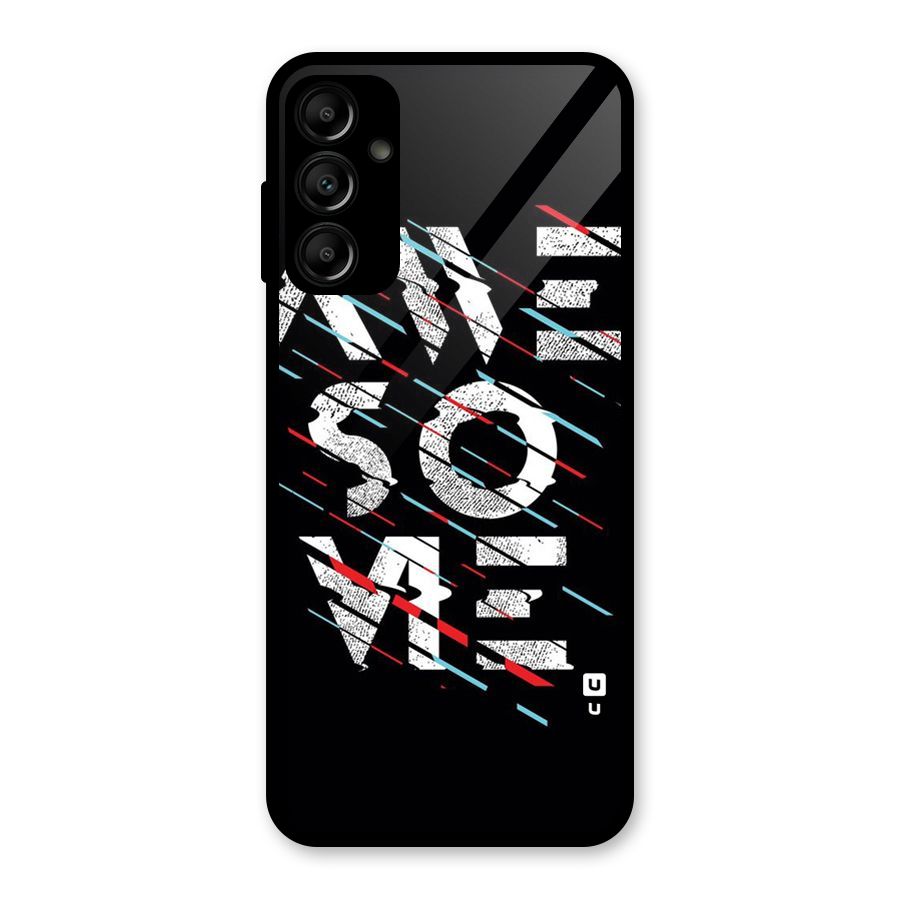 Awesome Me Glass Back Case for Galaxy A14 5G