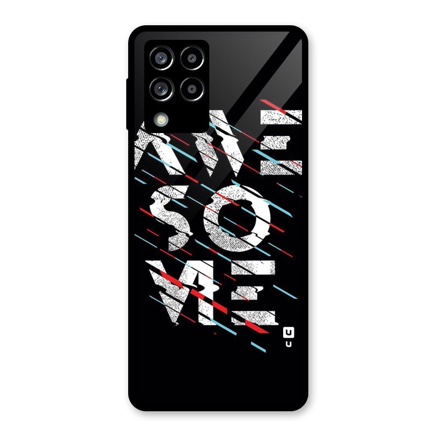 Awesome Me Glass Back Case for Galaxy M53 5G