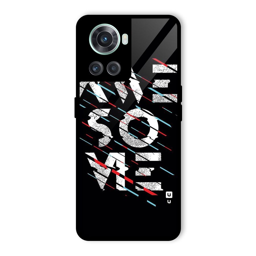 Awesome Me Glass Back Case for OnePlus 10R