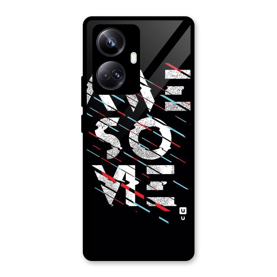 Awesome Me Glass Back Case for Realme 10 Pro Plus