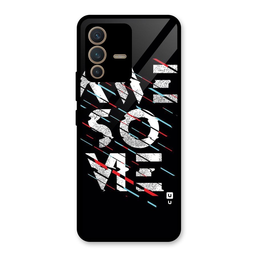 Awesome Me Glass Back Case for Vivo V23 5G