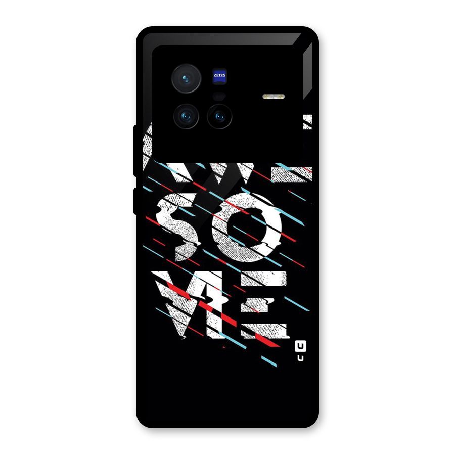 Awesome Me Glass Back Case for Vivo X80