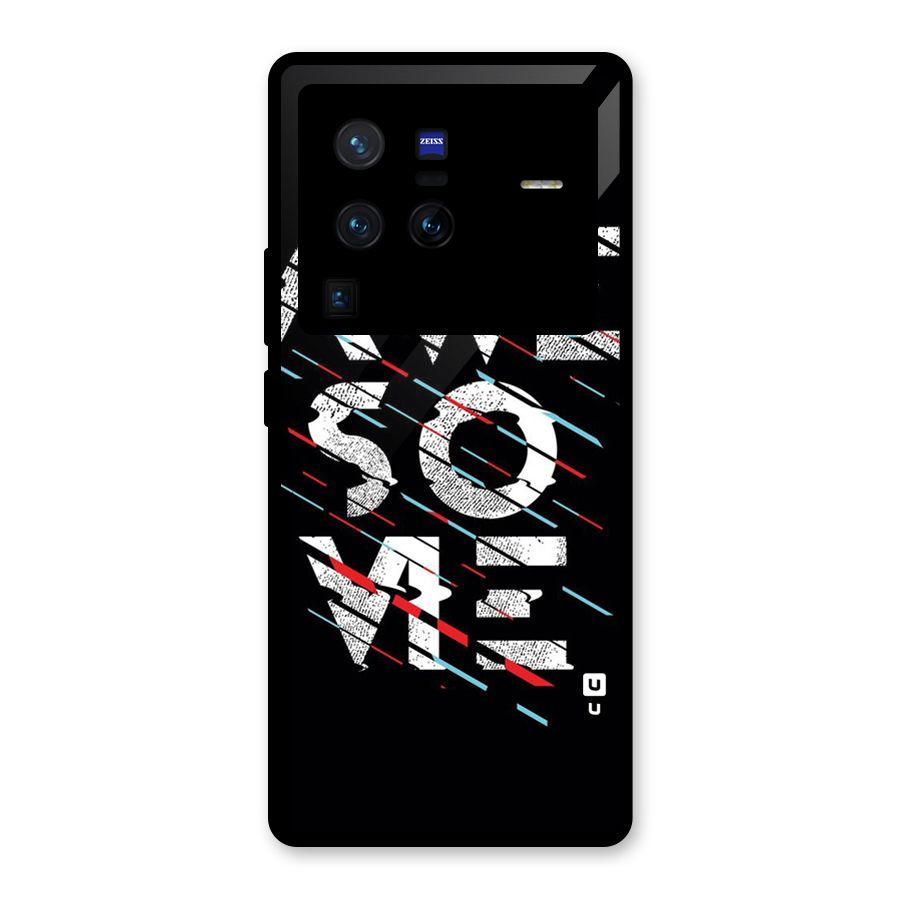 Awesome Me Glass Back Case for Vivo X80 Pro