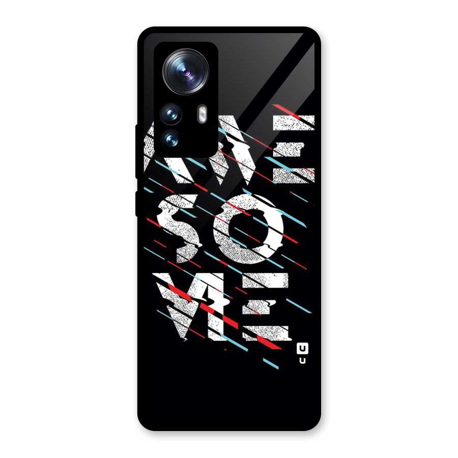 Awesome Me Glass Back Case for Xiaomi 12 Pro
