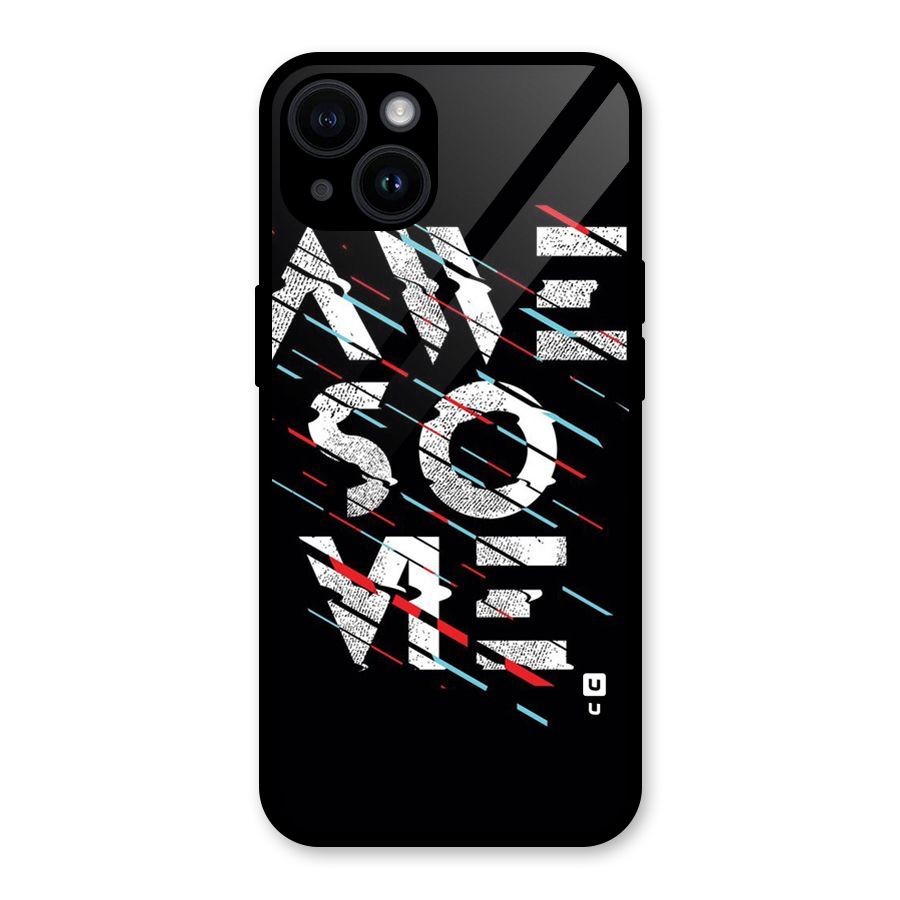 Awesome Me Glass Back Case for iPhone 14